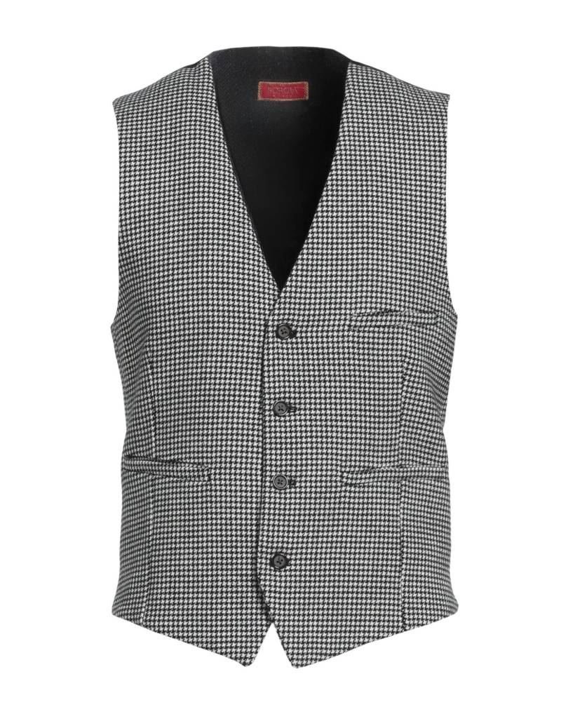 BORGIA  Milano Couture-weste Herren Schwarz von BORGIA  Milano