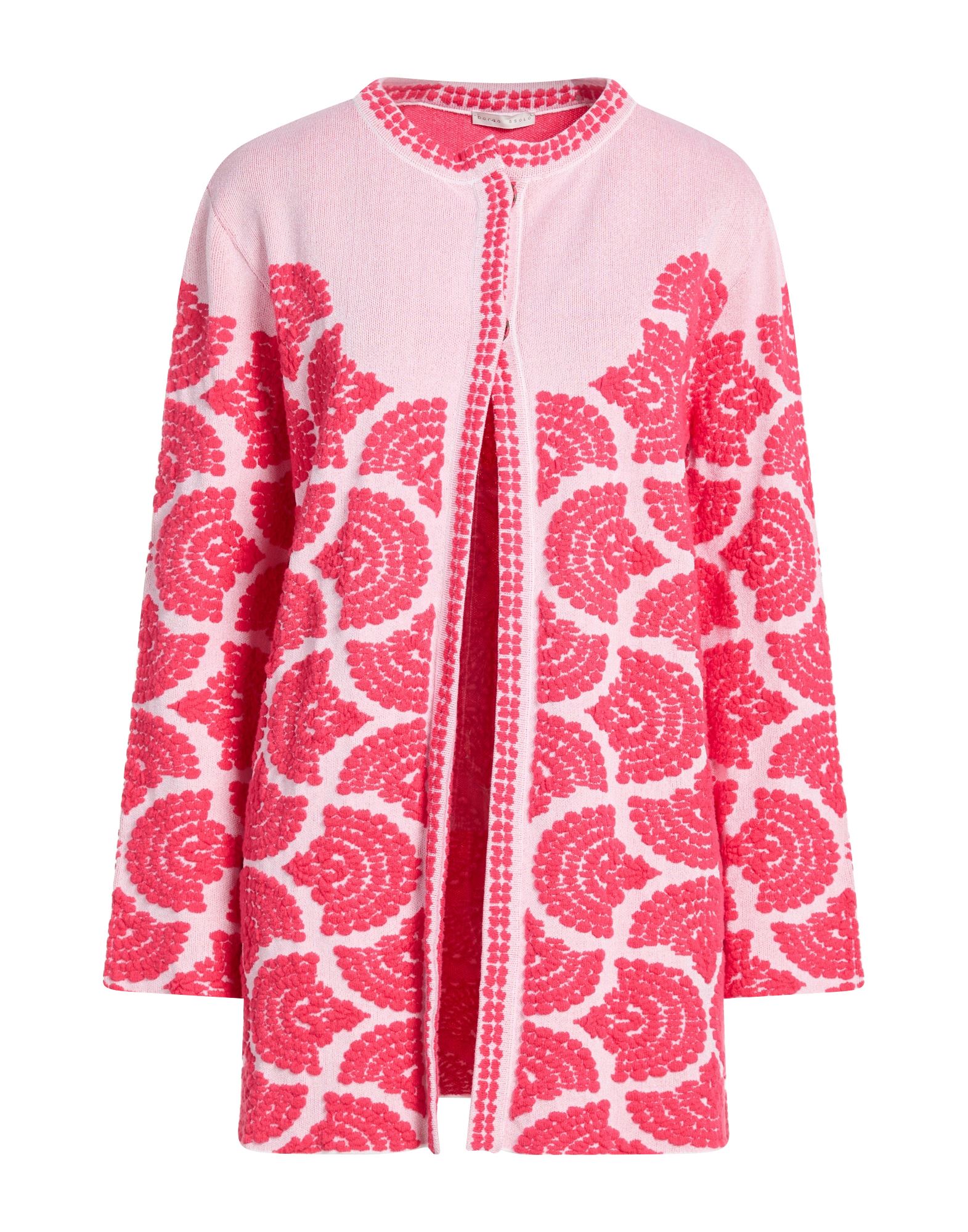 BORGO ASOLO Strickjacke Damen Rosa von BORGO ASOLO