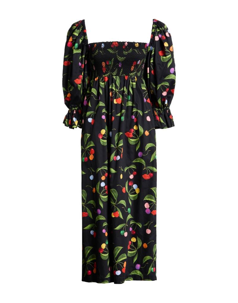 BORGO DE NOR Midi-kleid Damen Schwarz von BORGO DE NOR