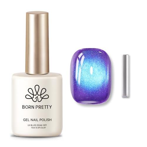 Born Pretty Cat Magnetic Eye Gel Blaubeere UV Nagellack Magnetic Nail Polish Maniküre und Nagelkunst DIY zu Hause von BORN PRETTY