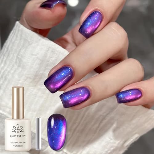 Born Pretty Cat Magnetic Eye Gel Glühwürmchen Glühen UV Nagellack Magnetic Nail Polish Maniküre und Nagelkunst DIY zu Hause von BORN PRETTY