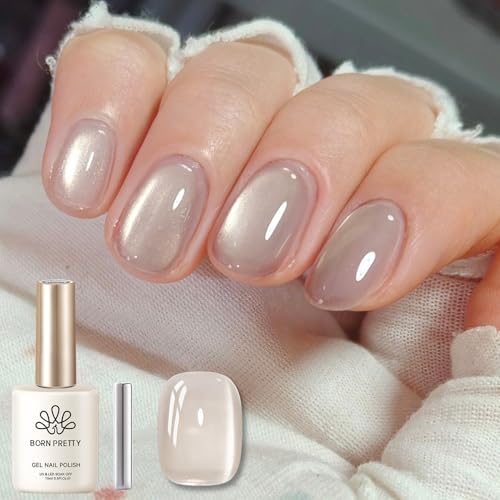 Born Pretty Cat Magnetic Eye Gel Rosa Mondlicht Entzücken UV Nagellack Magnetic Nail Polish Maniküre und Nagelkunst DIY zu Hause von BORN PRETTY