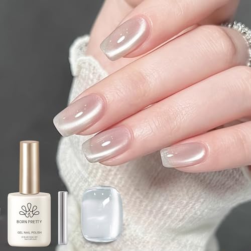 Born Pretty Cat Magnetic Eye Gel Wasser Licht Jelly Glas Kristall UV Nagellack Magnetic Nail Polish Maniküre und Nagelkunst DIY zu Hause von BORN PRETTY
