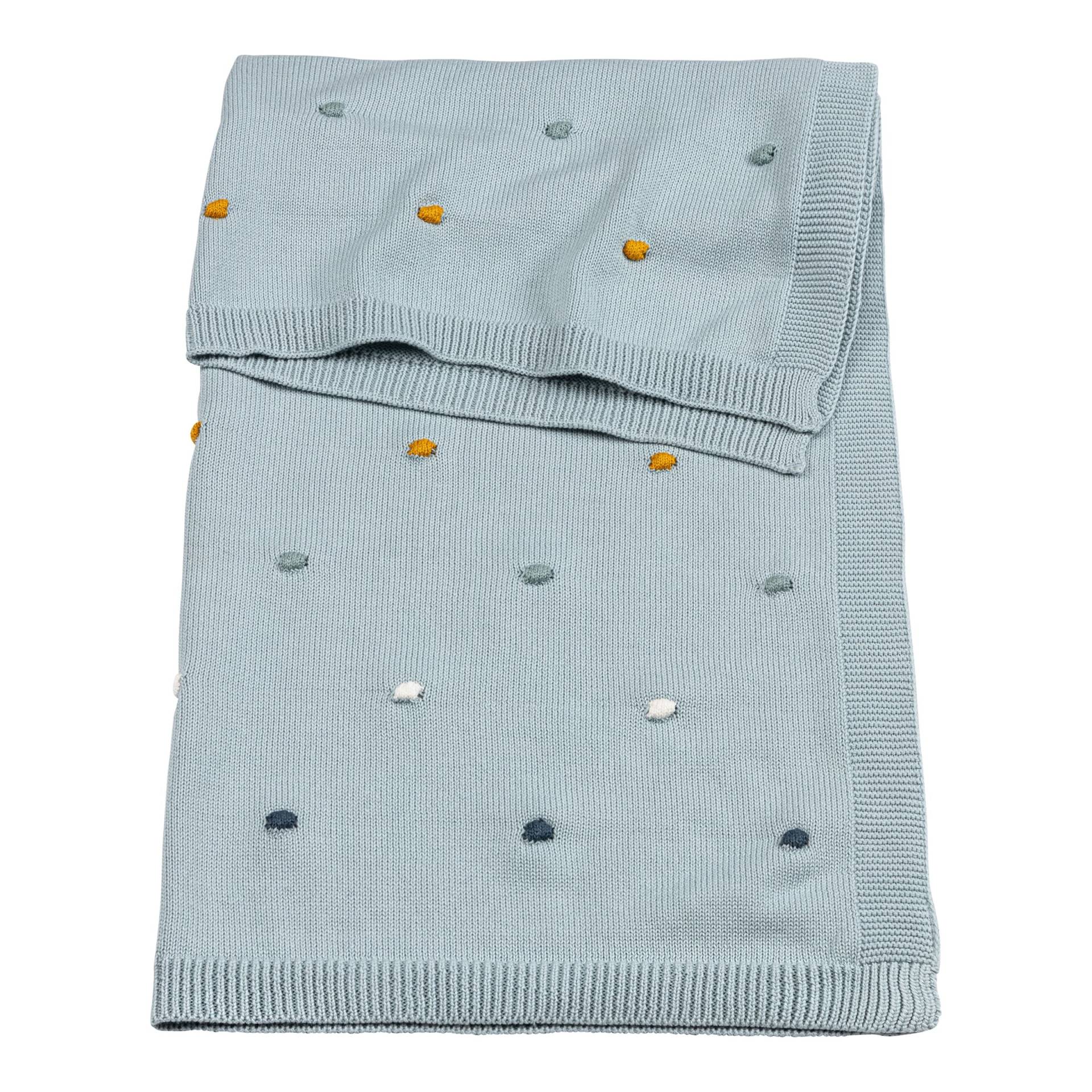 Bornino Home Babydecke Dots 80x100 cm von BORNINO HOME