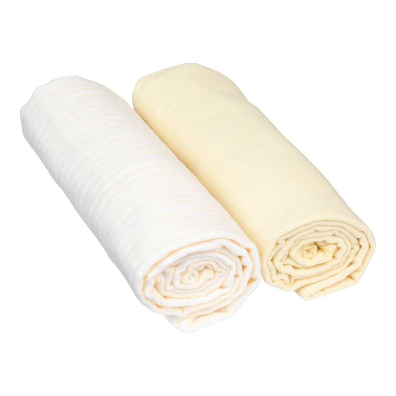 Bornino Lieblinge 2er-Pack Flanelltücher 80x80 cm von Bornino