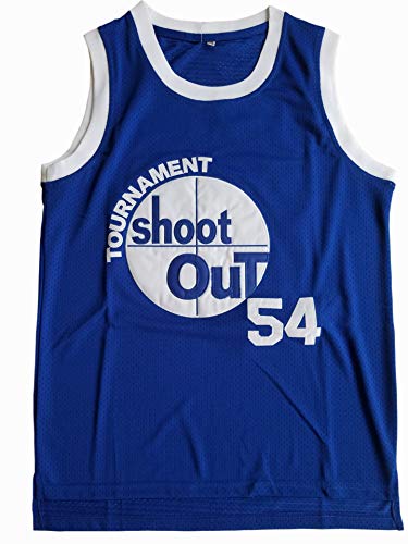Herren Turnier Shoot Out #54 Watson Basketballtrikot, Blau, Klein von BOROLIN