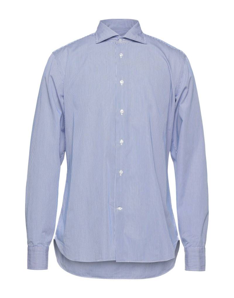BORRIELLO NAPOLI Hemd Herren Blau von BORRIELLO NAPOLI