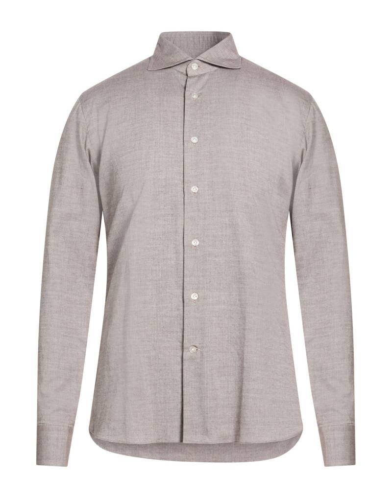 BORRIELLO NAPOLI Hemd Herren Grau von BORRIELLO NAPOLI