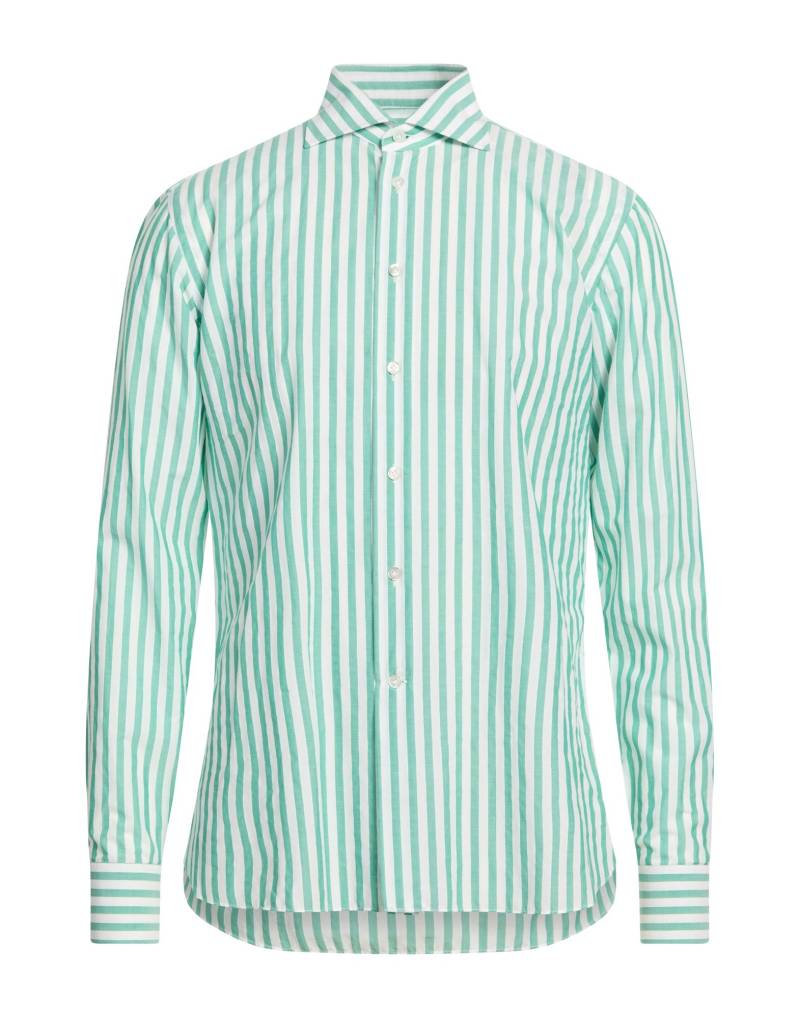 BORRIELLO NAPOLI Hemd Herren Grün von BORRIELLO NAPOLI