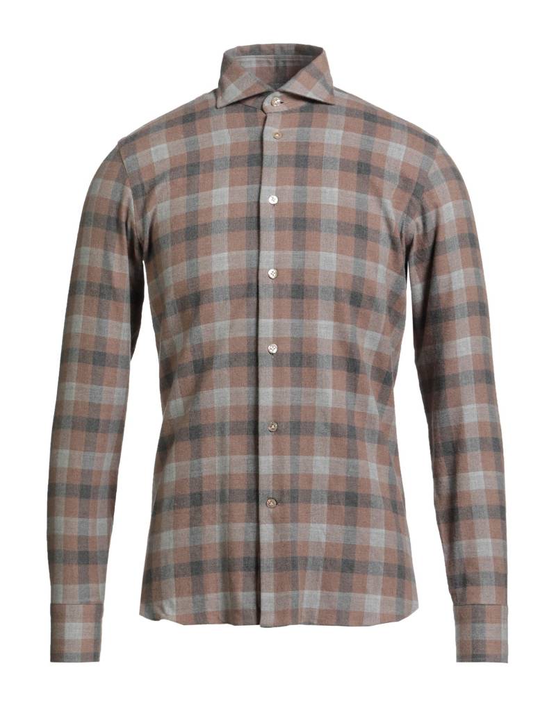 BORRIELLO NAPOLI Hemd Herren Hellbraun von BORRIELLO NAPOLI