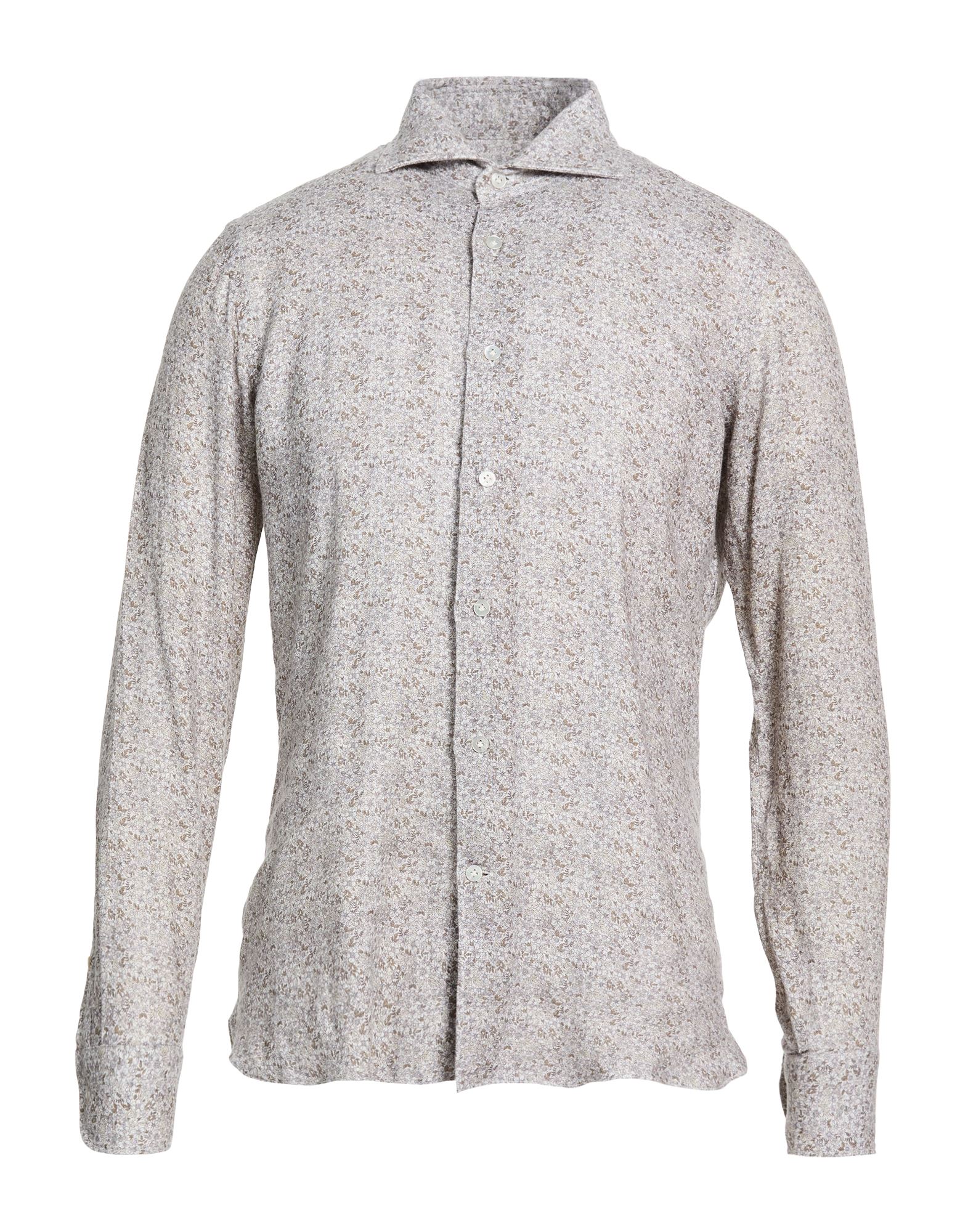 BORRIELLO NAPOLI Hemd Herren Hellgrau von BORRIELLO NAPOLI