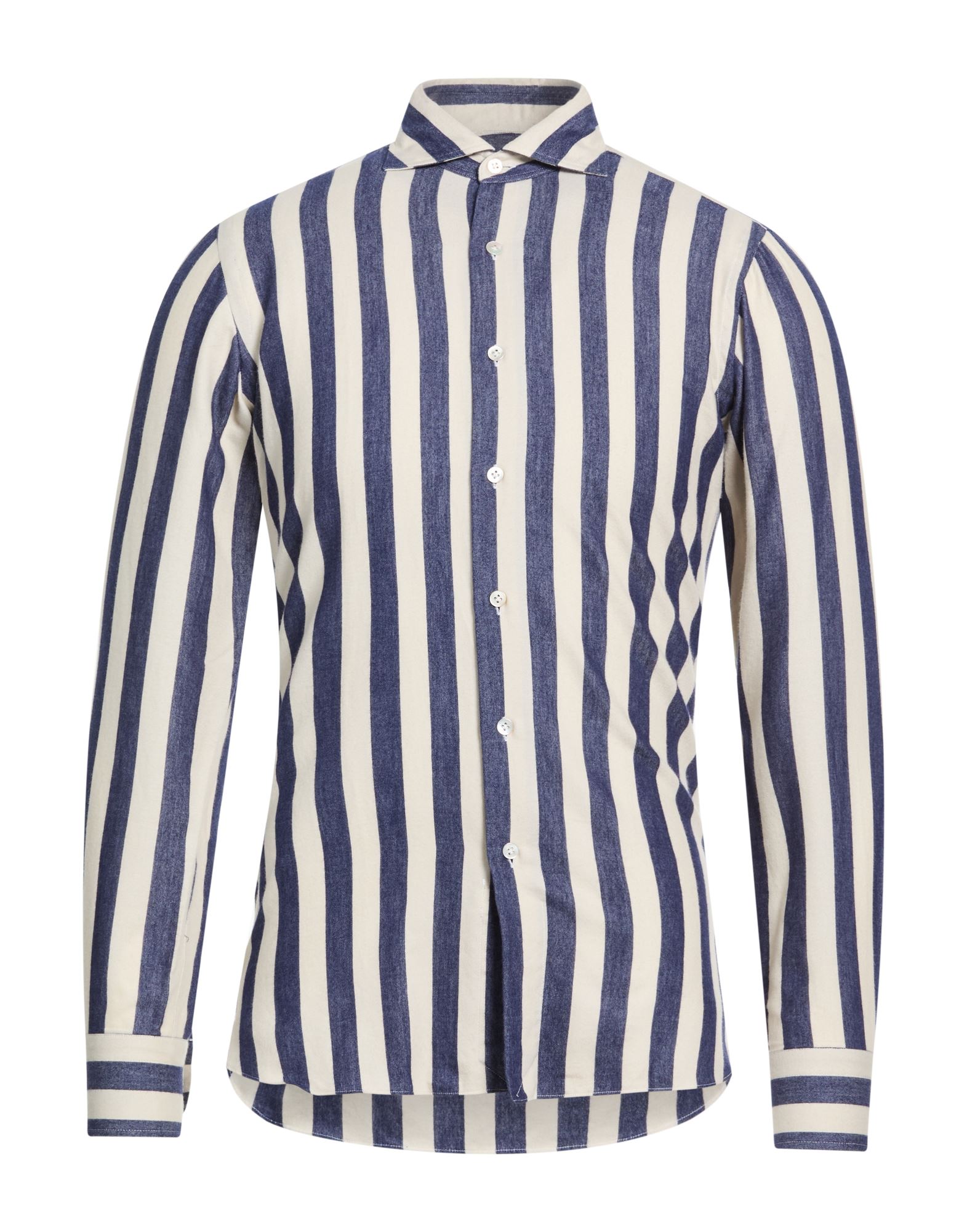 BORRIELLO NAPOLI Hemd Herren Marineblau von BORRIELLO NAPOLI