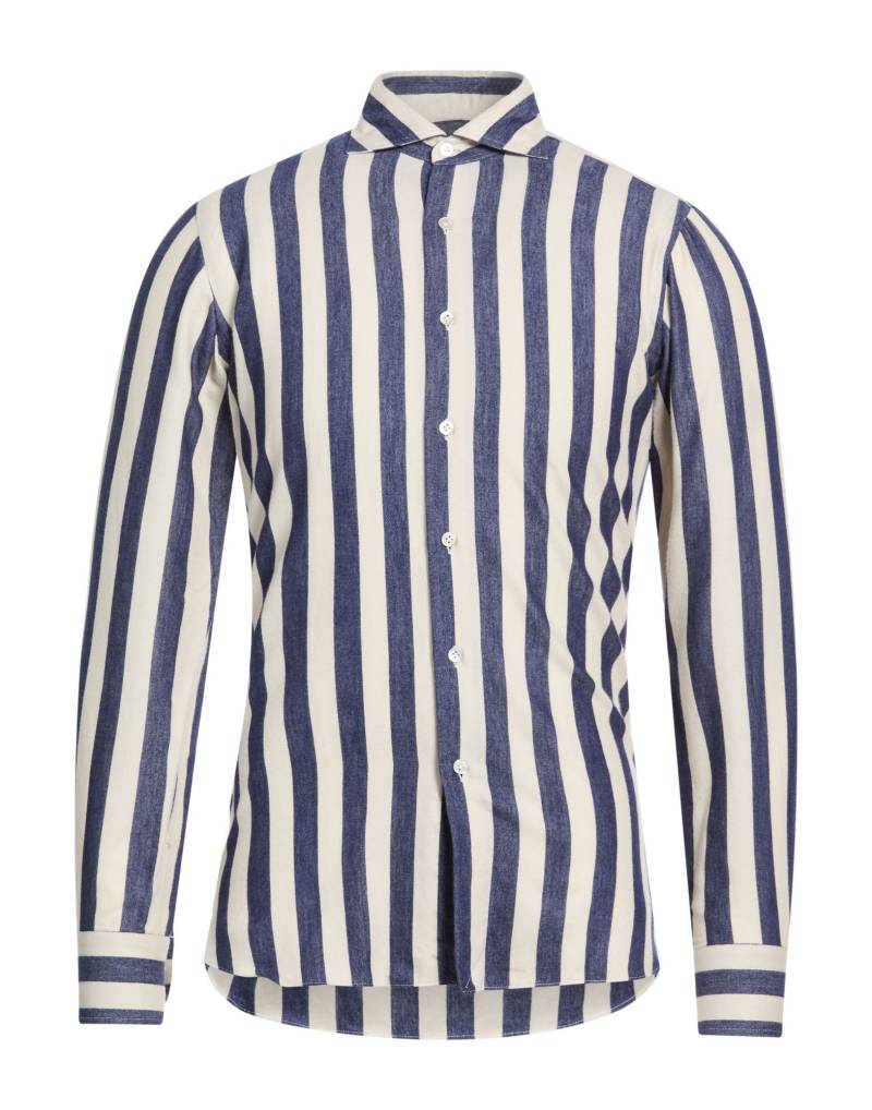 BORRIELLO NAPOLI Hemd Herren Marineblau von BORRIELLO NAPOLI