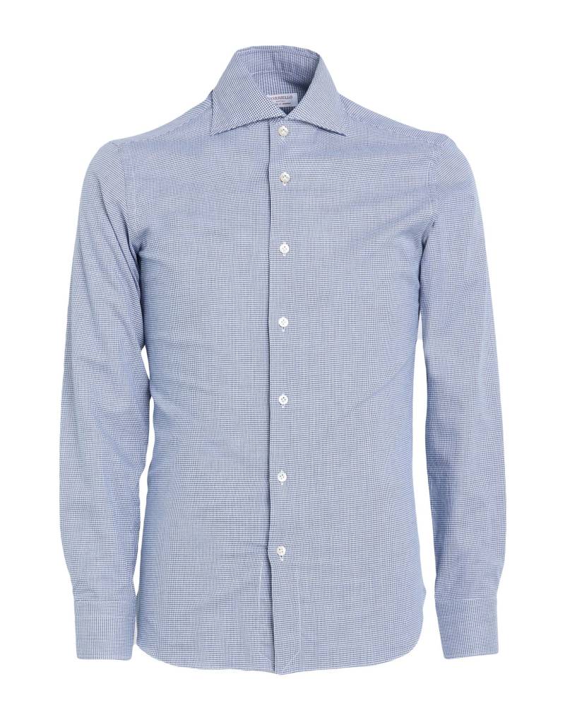BORRIELLO NAPOLI Hemd Herren Marineblau von BORRIELLO NAPOLI