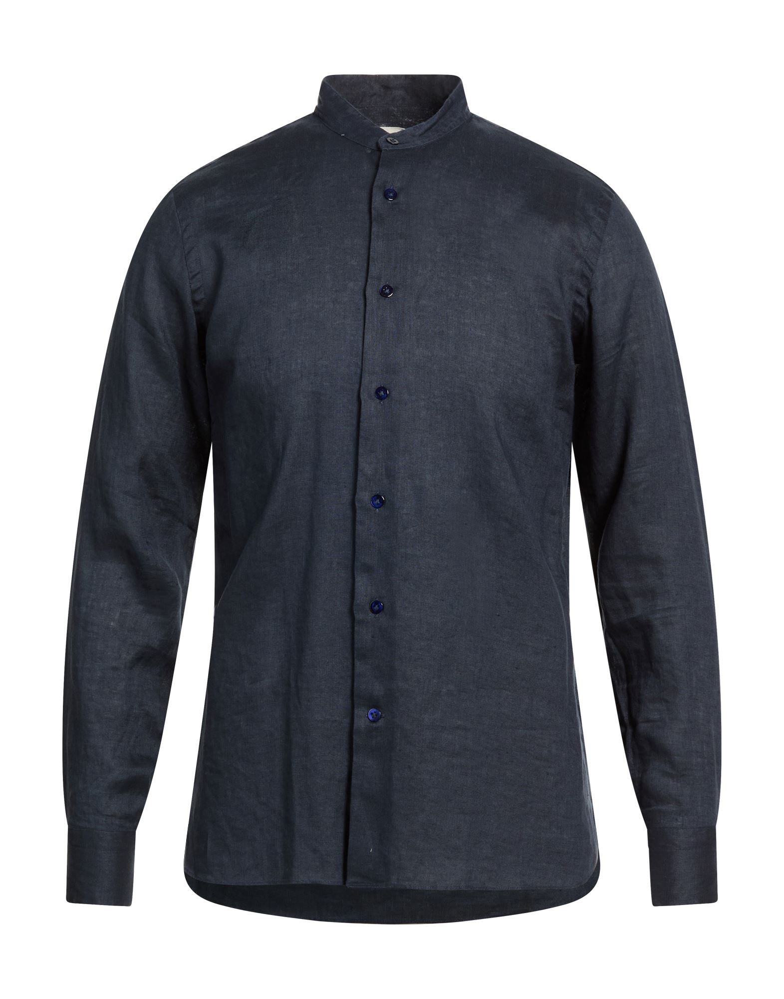 BORRIELLO NAPOLI Hemd Herren Marineblau von BORRIELLO NAPOLI