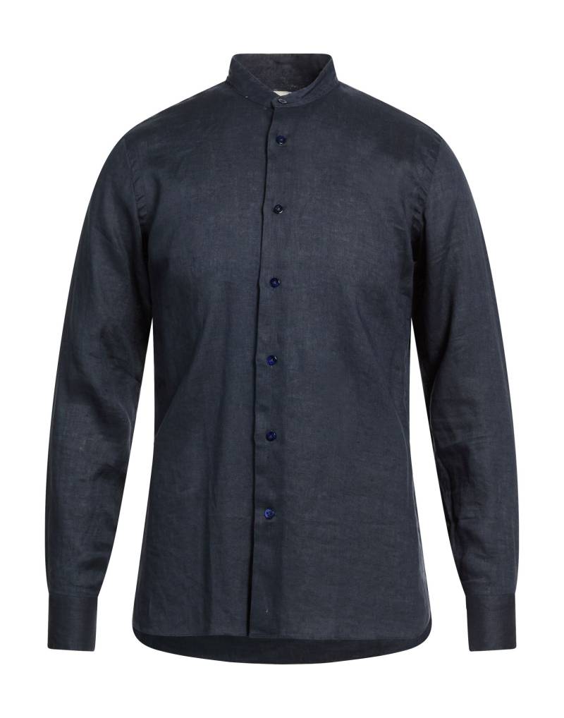 BORRIELLO NAPOLI Hemd Herren Marineblau von BORRIELLO NAPOLI