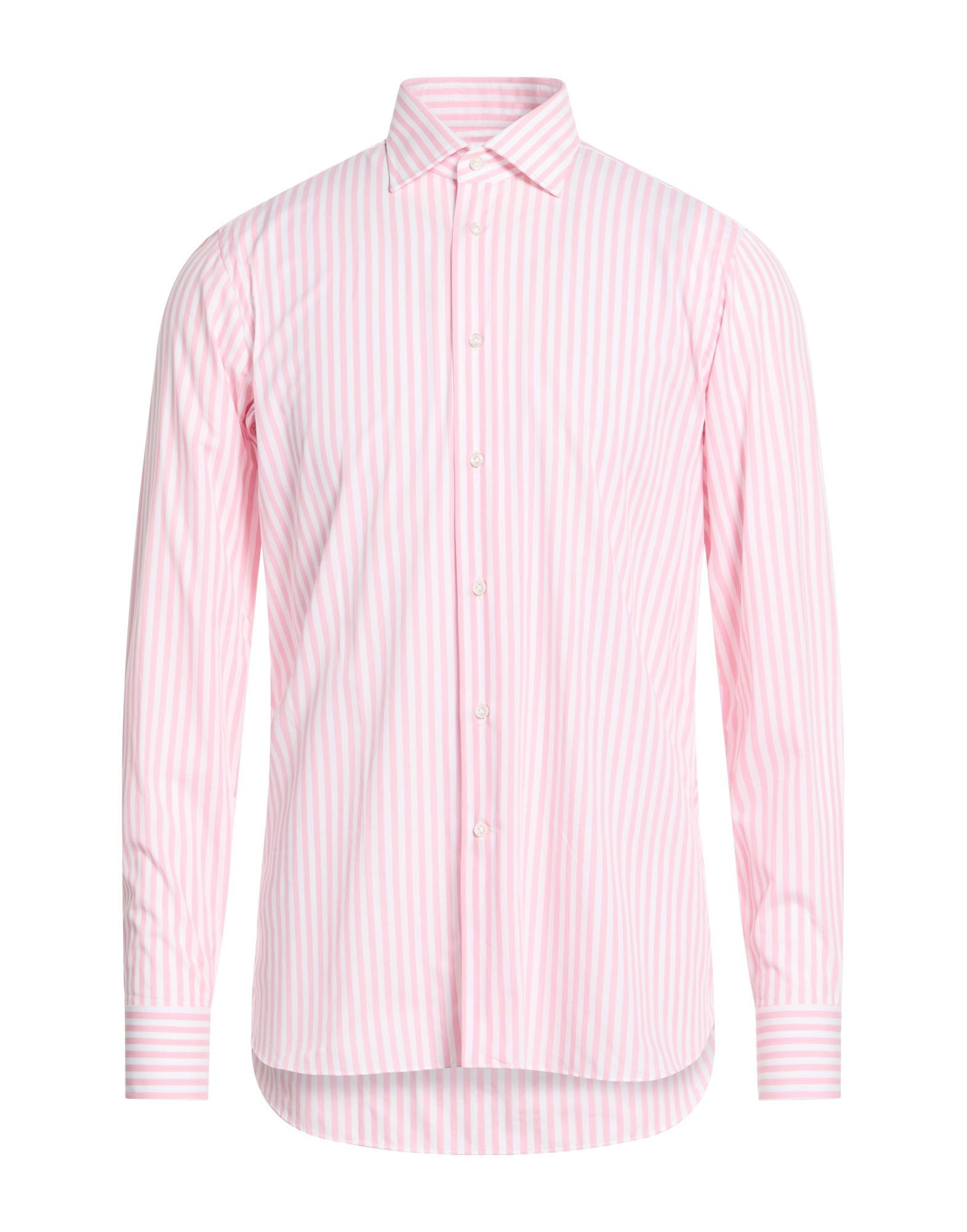 BORRIELLO NAPOLI Hemd Herren Rosa von BORRIELLO NAPOLI