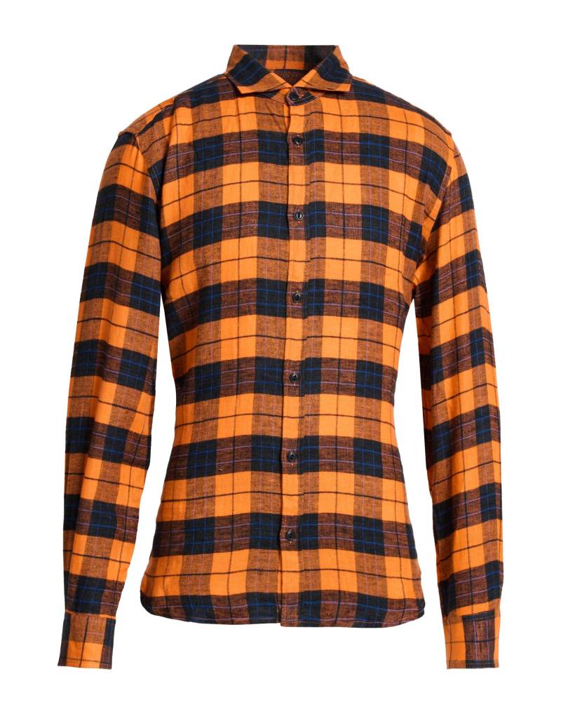 BORSA GARAGE Hemd Herren Orange von BORSA GARAGE