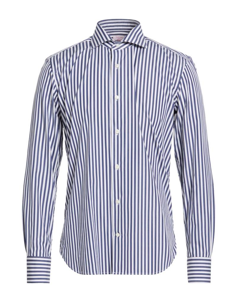 BORSA per PERLIN Hemd Herren Marineblau von BORSA per PERLIN