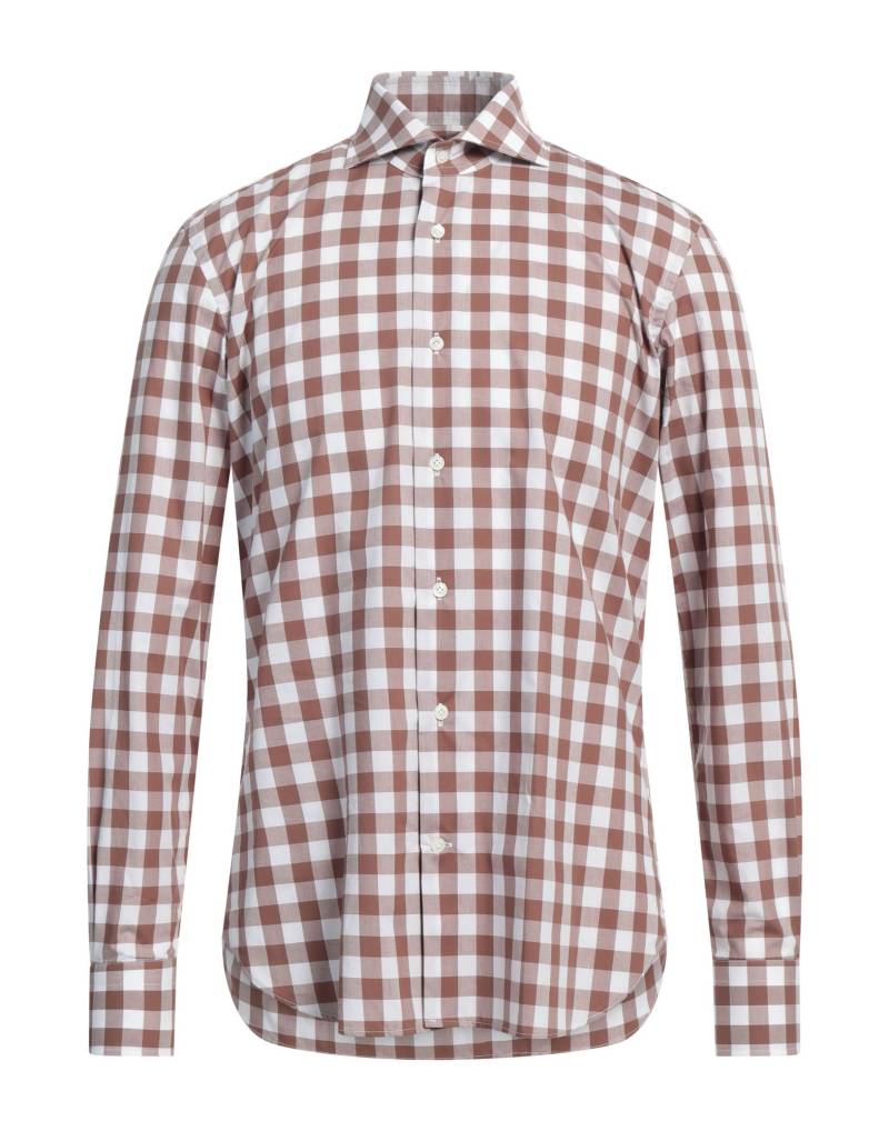 BORSA Hemd Herren Braun von BORSA