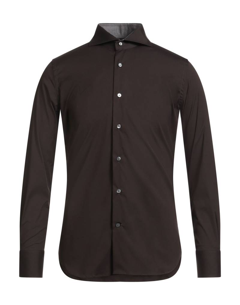 BORSA Hemd Herren Dunkelbraun von BORSA