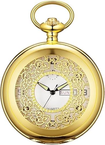 BOSHIYA Glatte Quarz Taschenuhren (Datum-Silber Grau-21) BOSHIYA Glatte Quarz Taschenuhren (Datum-Silber Grau-21) von BOSHIYA