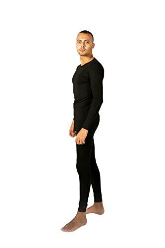 BOSPHORUS 2er Pack Herren Funktionsunterwäsche Set Thermoaktiv (Set Schwarz, M) von BOSPHORUS STORE