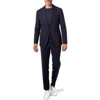 BOSS Black Herren Anzug blau Schurwoll-Stretch von BOSS Black