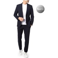 BOSS Black Herren Anzug blau Slim Fit von BOSS Black