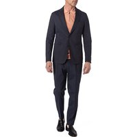 BOSS Black Herren Anzug blau Leinen von BOSS Black