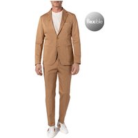 BOSS Black Herren Anzug braun Slim Fit von BOSS Black