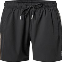 BOSS Black Herren Badeshorts schwarz Mikrofaser von BOSS Black