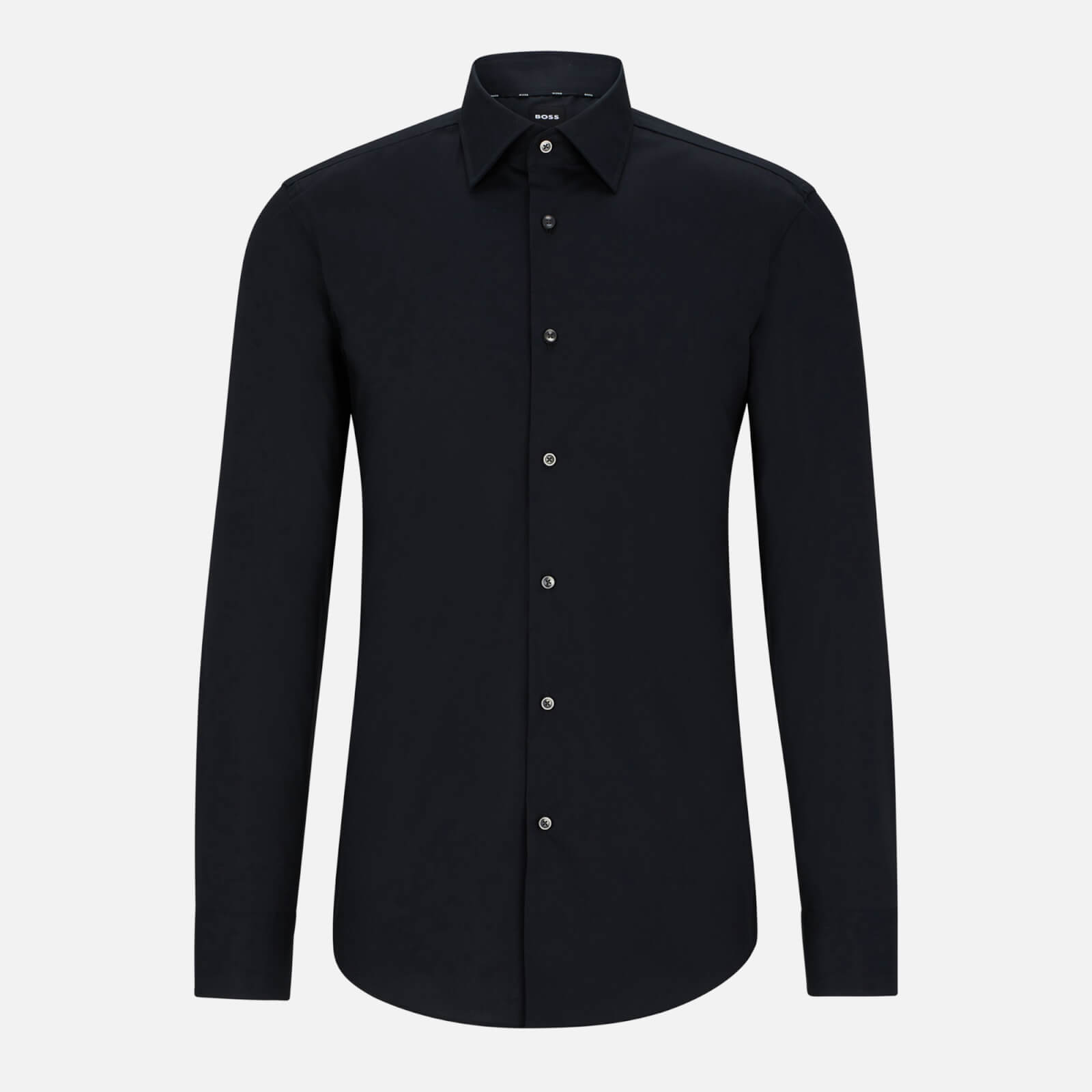 BOSS Black H-HANK-Kent-C1-214 Cotton-Blend Shirt - 42 /XL von BOSS Black