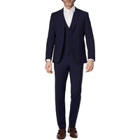 BOSS Black Herren Anzug blau Schurwolle von BOSS Black