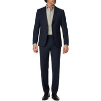 BOSS Black Herren Anzug blau Schurwoll-Stretch von BOSS Black