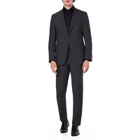 BOSS Black Herren Anzug grau Schurwoll-Stretch von BOSS Black