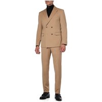 BOSS Black Herren Anzug beige Slim Fit von BOSS Black