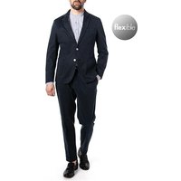 BOSS Black Herren Anzug blau von BOSS Black