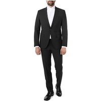 BOSS Black Herren Anzug grau Schurwoll-Stretch von BOSS Black