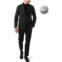 BOSS Black Herren Anzug schwarz Schurwoll-Stretch von BOSS Black