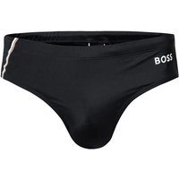 BOSS Black Herren Badeslip schwarz Mikrofaser von BOSS Black