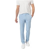 BOSS Black Herren Chino blau Baumwolle von BOSS Black