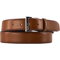 BOSS Black Herren Gürtel braun Glattleder von BOSS Black
