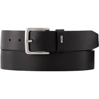 BOSS Black Herren Gürtel schwarz Glattleder von BOSS Black