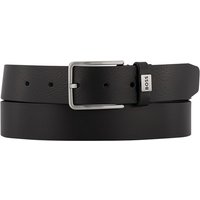 BOSS Black Herren Gürtel schwarz Glattleder von BOSS Black