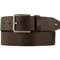 BOSS Black Herren Gürtel schwarz Glattleder von BOSS Black