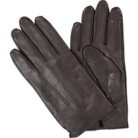 BOSS Black Herren Handschuhe braun Lammleder von BOSS Black