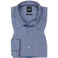 BOSS Black Herren Hemd blau Lyocell von BOSS Black