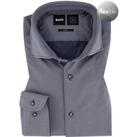 BOSS Black Herren Hemd blau von BOSS Black