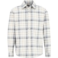 BOSS Black Herren Hemd grau Flanell von BOSS Black